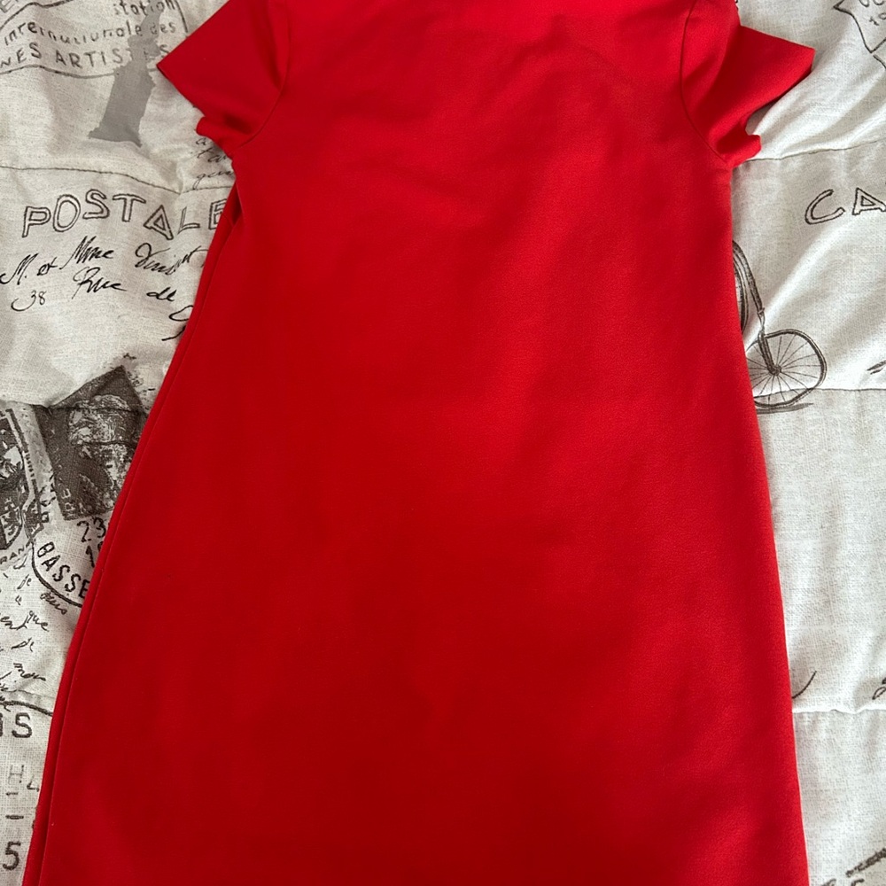 George Red Mini Dress - Picture 3 of 3